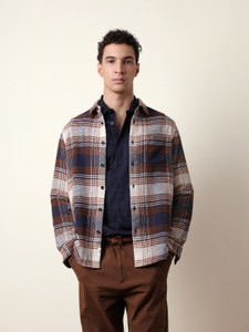THE BEAR HOUSE Men Checkered Casual Multicolor