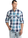 THE BEAR HOUSE Men Checkered Casual Multicolor