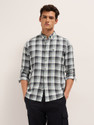 THE BEAR HOUSE Men Checkered Casual Multicolor