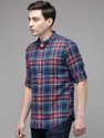 THE BEAR HOUSE Men Checkered Casual Multicolor