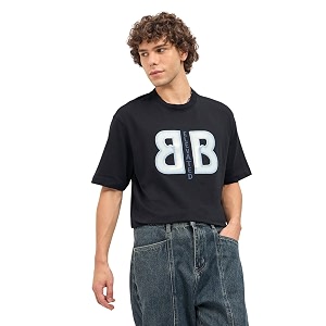 The Bear House Mens Cotton Self Design