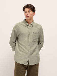 THE BEAR HOUSE Men Self Design Casual