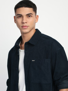 THE BEAR HOUSE Men Self Design Casual
