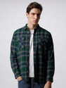 THE BEAR HOUSE Men Slim Fit Checkered