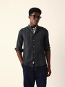 THE BEAR HOUSE Men Slim Fit Striped