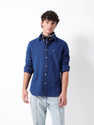 THE BEAR HOUSE Men Solid Casual Blue
