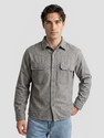 THE BEAR HOUSE Men Solid Casual Grey