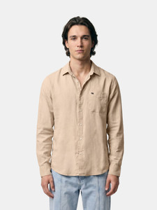 THE BEAR HOUSE Men Solid Casual Khaki