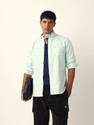 THE BEAR HOUSE Men Solid Casual Light