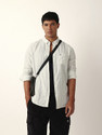 THE BEAR HOUSE Men Striped Casual Green