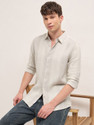 THE BEAR HOUSE Men Striped Casual Green