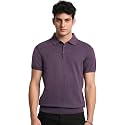THE BEAR HOUSE Purple Solid Regular Fit