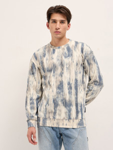 THE BEAR HOUSE Self Design Men Crew