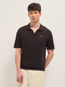 THE BEAR HOUSE Self Design Men Polo