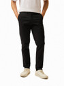 THE BEAR HOUSE Slim Fit Men Black Trousers