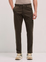 THE BEAR HOUSE Slim Fit Men Dark Green Trousers