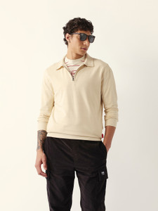 THE BEAR HOUSE Solid Men Polo Neck