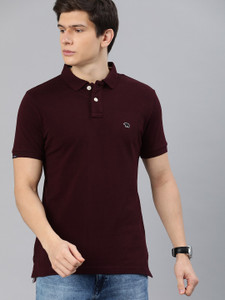 THE BEAR HOUSE Solid Men Polo Neck