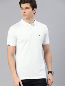 THE BEAR HOUSE Solid Men Polo Neck