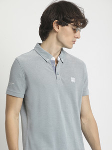 THE BEAR HOUSE Solid Men Polo Neck