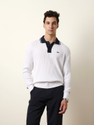 THE BEAR HOUSE Striped Men Polo Neck