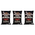 Bear Mountain BBQ FK17 Premium 20 Pounds All Natural Hardwood Mesquite BBQ Hardwood Smoker Pellets for Outdoor Electric Grilling and Smokers (3 Pack)