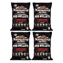 Bear Mountain FK99 Premium All Natural Low Moisture Hardwood Smoky Gourmet Blend BBQ Smoker Pellets for Outdoor Grilling, 20 Pound Bag (4 Pack)