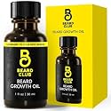 The Beard Club - Beard Growth Oil with Natural Castor &amp; Avocado to Grow Thicker, Fuller Facial Hair, Fill in Patches and Stimulate Healthier Facial Hair Growth