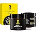 The Beard Club Biotin Beard Cream - Moisturizing and Hydrating Shea Butter for Healthier Facial Hair &amp; Skin