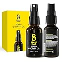 The Beard Club Biotin Beard Growth Oil Vitamin Spray for Facial Hair Growth - Natural Formula for Fuller, Thicker Beard, Easy-to-Use, Nourishing &amp; Soothing for All Beard Types &amp; Skin
