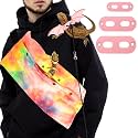 Bearded Dragon Carriers and Leather Leash with Wings,Bearded Dragon Leash Lizard Adjustable Harness,Small Pet Backpack Batwing Accessories for Outdoor Travel Walking Rest
