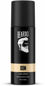 beardo don perfume body spray 150ml - aquatic woody deo for men pack of 1 deodorant spray - for men 150 ml