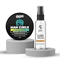 Beardo Mens Curl amp Shine Duo Man