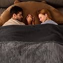 Bearhug Heated Blanket King Size 100" x 90" Dual Controller Electric Blanket, Velvet &amp; Sherpa 10 Heating Levels &amp; 1-12H Auto Off, Over-Heat Protect, ETL, Machine Washable 2025