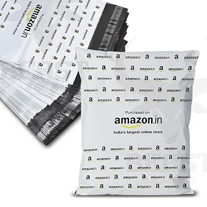 amazon printed courier bag without pod - poly shipping bags with self-sealing adhesive strip - tear-proof amp tamper-evident - secure packaging solution 125inches x 16inches 1000