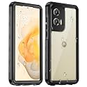 Beasyjoy for Moto G Stylus 5G 2024 Case Waterproof, IP68 Underwater with Built-in Screen Protector, Full Body Military Grade Shockproof Dustproof Protective Rugged Cover, Black