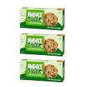 BEAT GUILT Super Seeds Mix Cookies | 12g Protein, 11g Fibre per 100g | No Maida, Sweetened with Jaggery | Atta, Oats, Ragi, Sesame & Muskmelon Seeds | Under 100 Kcal Each | Pack of 3, 342g