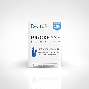 beato prickease lancets  glucometer lancets designed for safe and hassle-free blood glucose testing  lancets for glucometer pack of 10