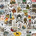BEATRI Hunting Stickers 50Pcs Waterproof Vinyl Deer Hunting Decor