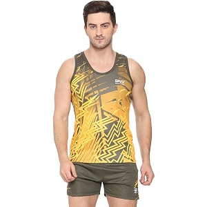 Mens 100 Polyester Sublimation Printed Athletic Running