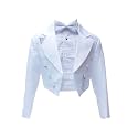 Beau Kid Baby and Boys 5 Piece Christening Communion Tuxedo Tail Suits