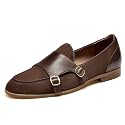 BEAU TODAY Monk Straps Loafers for Women