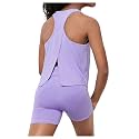 BEAUDRM Girl's 2 Piece Workout Outfits Crop Top and Shorts Athletic Sets