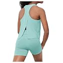 BEAUDRM Girl's 2 Piece Workout Outfits Crop Top and Shorts Athletic Sets