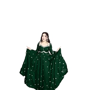 Beautiful Embroidered Anarkali Gown for Women Festive