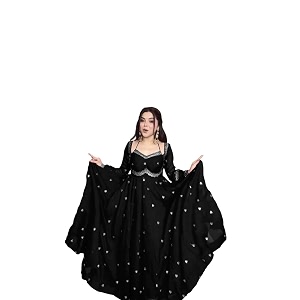 Beautiful Embroidered Anarkali Gown for Women Festive
