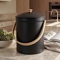 Beautiful Kitchen Compost Bin with Smell Proof Lid for Your Countertop