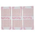 Regular Plain Self-Adhesive Multi, Red, Marron Black Combo Colored Round Small, Medium, Large Bindis Sticker - (Bindi For Women Ladies Stylish) Set Of 1 (Red Size 9 (Pack Of 3))