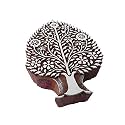 Beautiful Wooden Stamp Large Pine Tree Pattern Big Printing Block