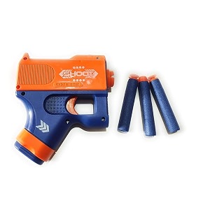 beautifully designed and loving mini soft blaster toygun with foam bullet for kids boys  toygun amp stings for kids multicolor